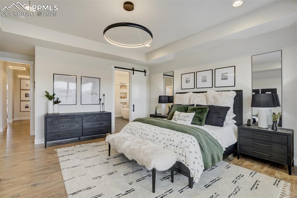 Image 18 of 47: Master Suite with Pikes Peak Views