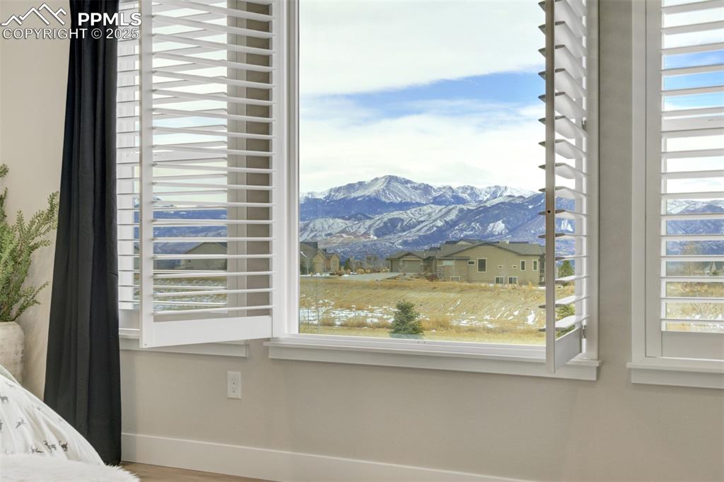 Image 19 of 47: Master Suite with Pikes Peak Views