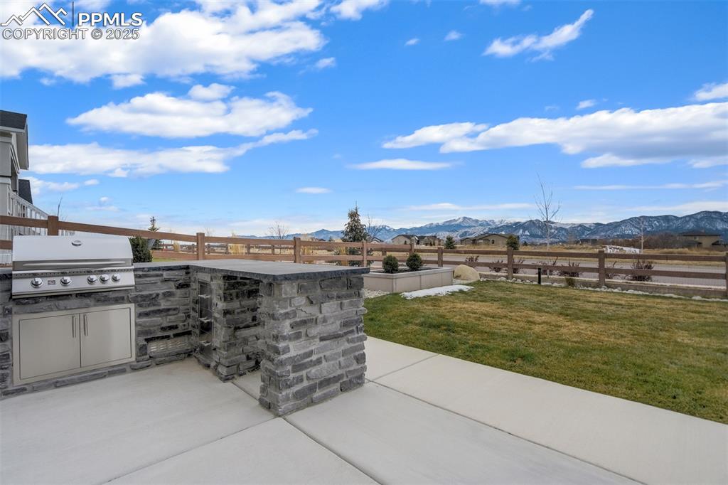 Image 42 of 47: Outdoor Fireplace