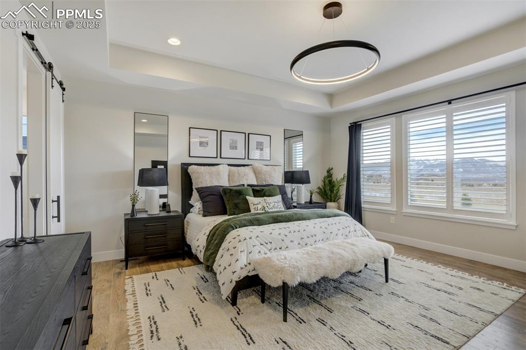 Image 6 of 47: Master Suite with Pikes Peak Views