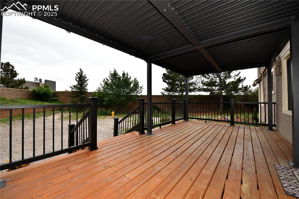 Image 18 of 36: View of wooden terrace