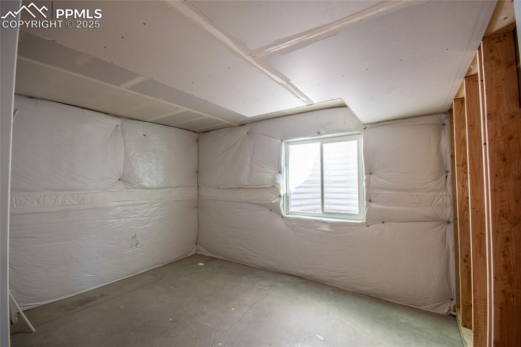 Image 43 of 46: View of below grade area