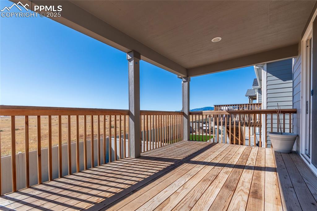 Image 8 of 46: View of wooden terrace