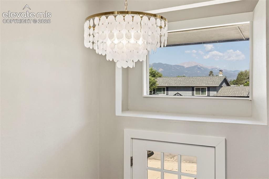 Image 5 of 46: View of Pikes Peak through your picture window.