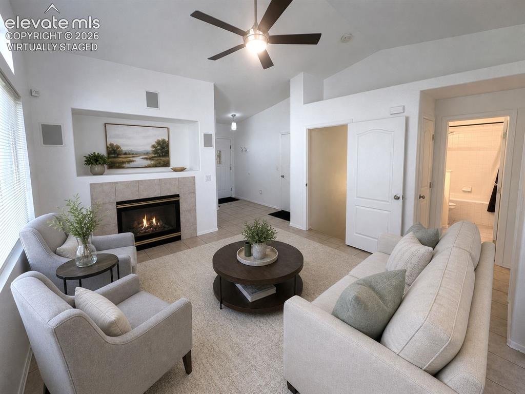 Image 2 of 36: Living room - virtually staged