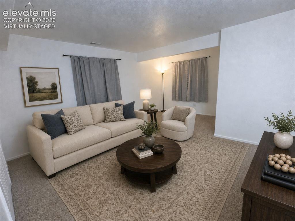 Image 20 of 36: Basement - virtually staged