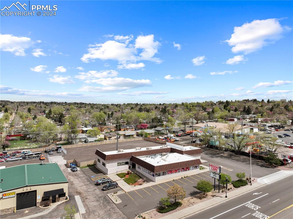Image 48 of 49: Birds eye view of property