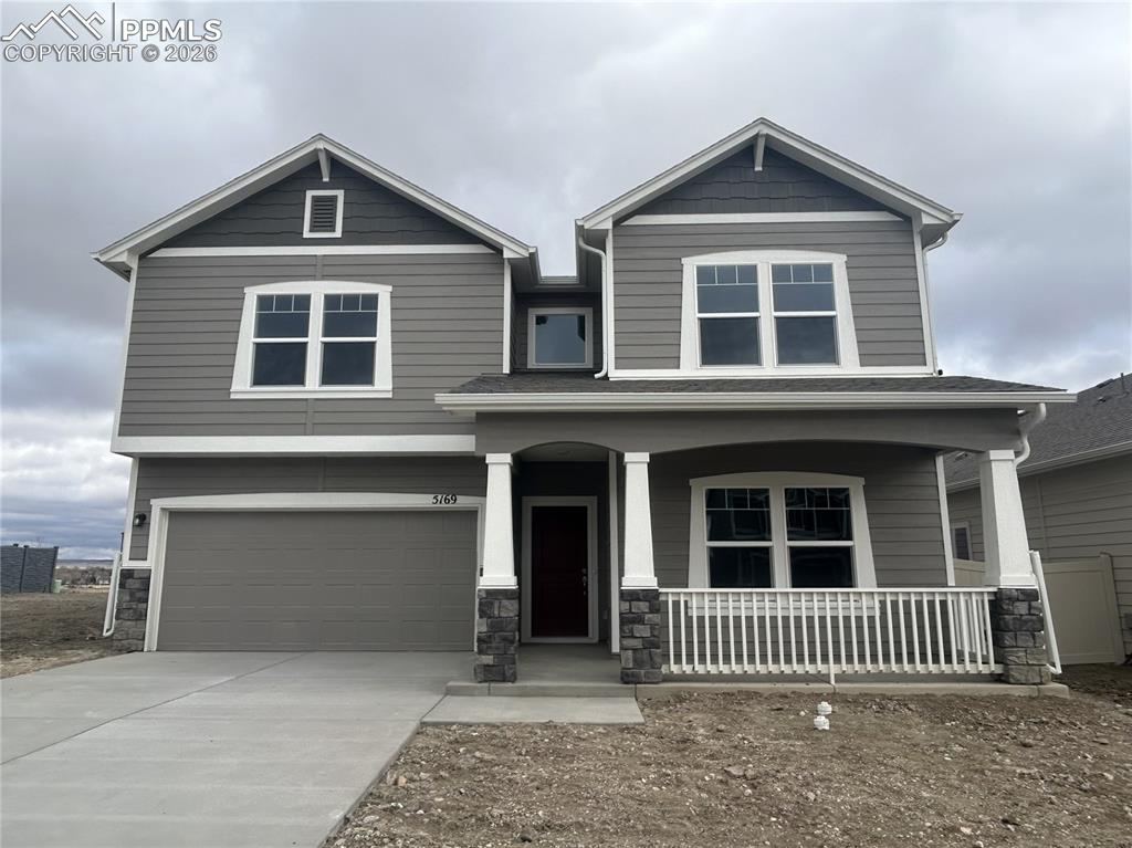 Caption: Front of Structure