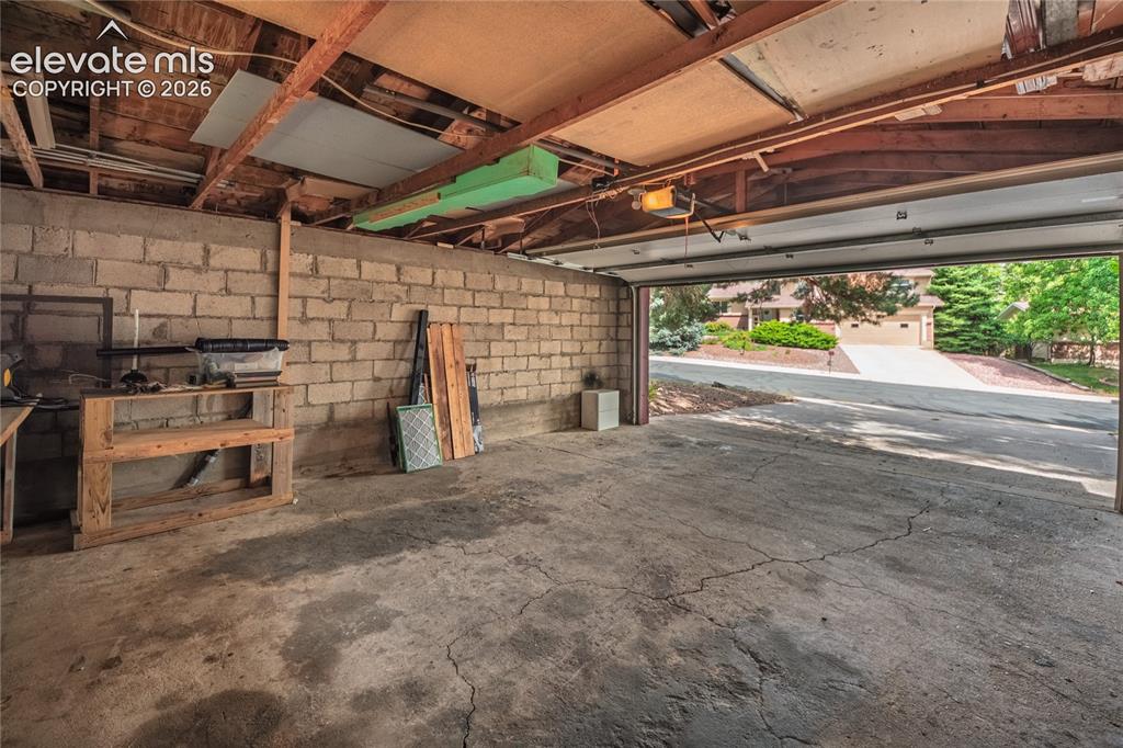Image 37 of 47: Detached Garage Interior 