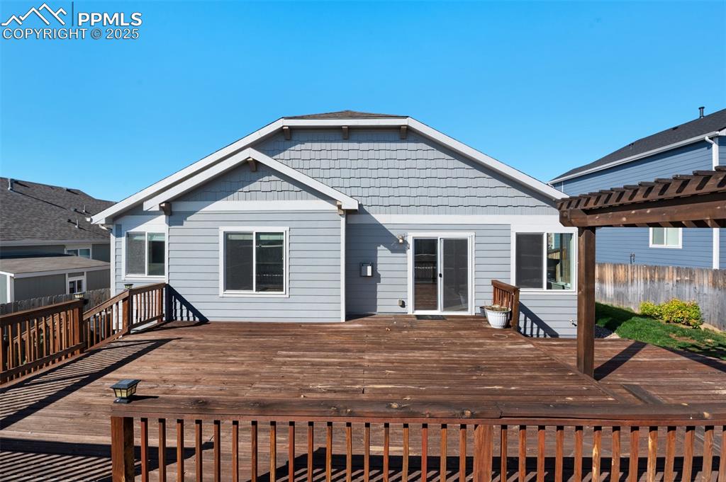 Image 33 of 38: View of wooden terrace