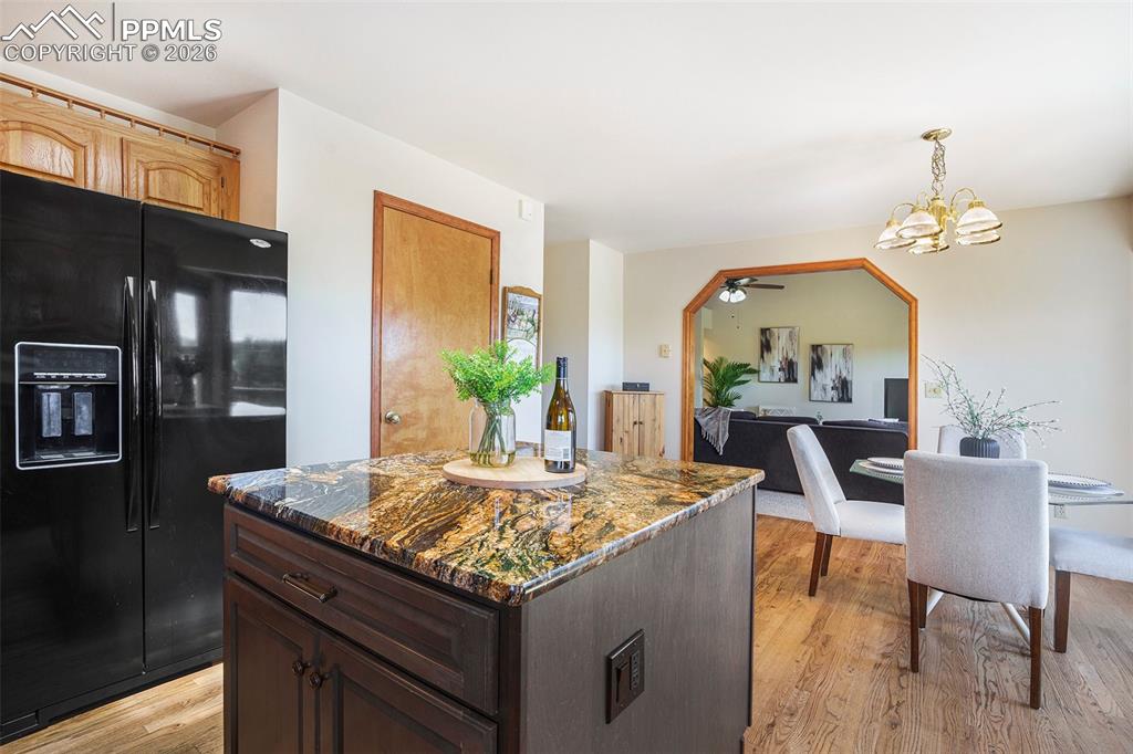 Image 13 of 49: Island for baking and entertaining 