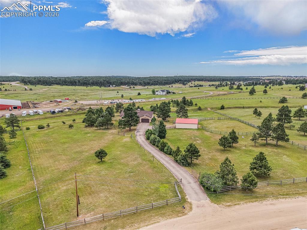 Image 3 of 49: 5 acre fully fenced horse property