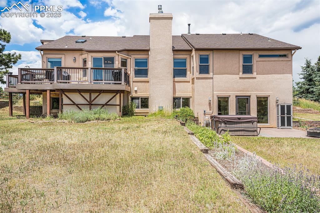 Image 33 of 49: Backyard offers space galore