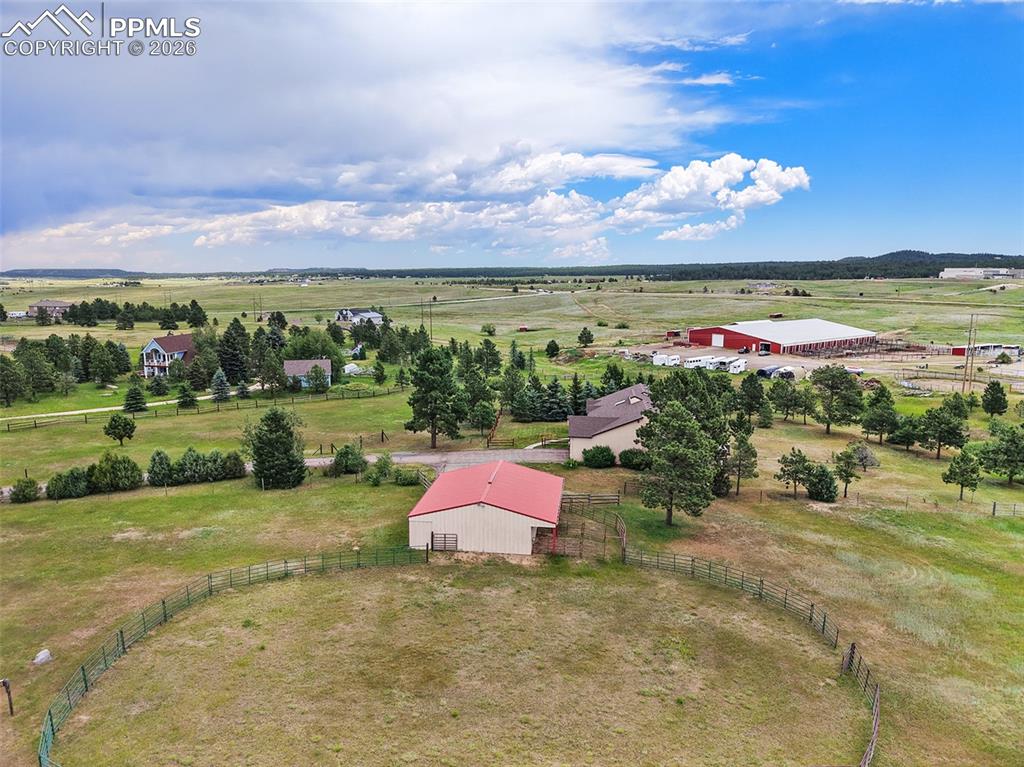 Image 43 of 49: 4 water spigots throughout the property, 3 pasture, 1 barn
Zoned for up to
