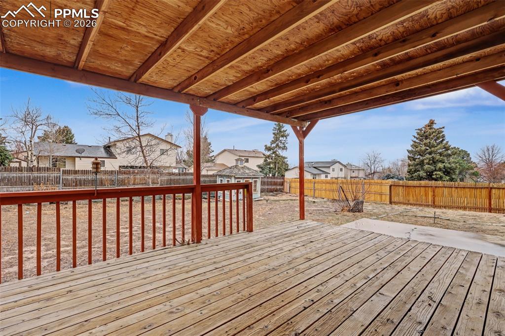 Image 24 of 28: Covered deck