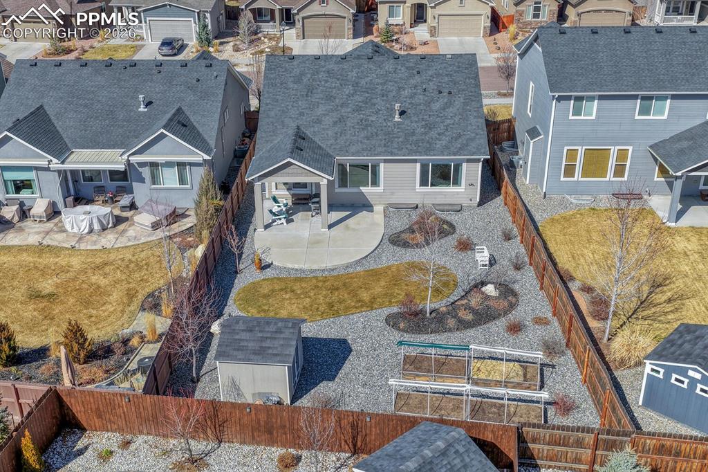 Image 2 of 50: Indigo Ranch Main Level Living with Gardens and Pikes Peak View!