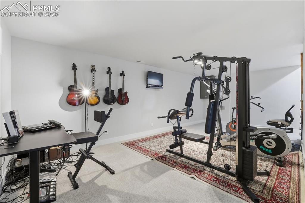 Image 39 of 49: This space can be used for just about anything, including an office, craft