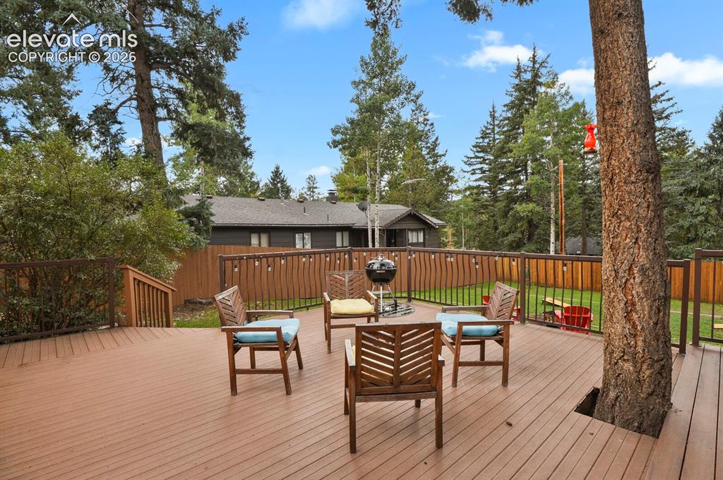 Image 33 of 43: Spacious deck