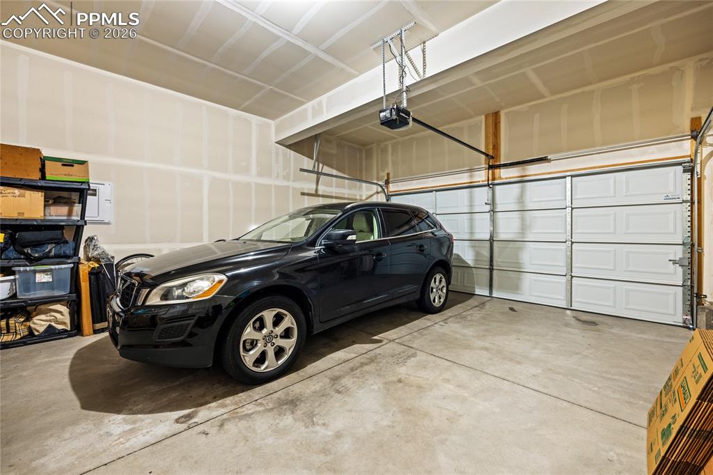 Image 25 of 25: Interior of 2-car attached garage