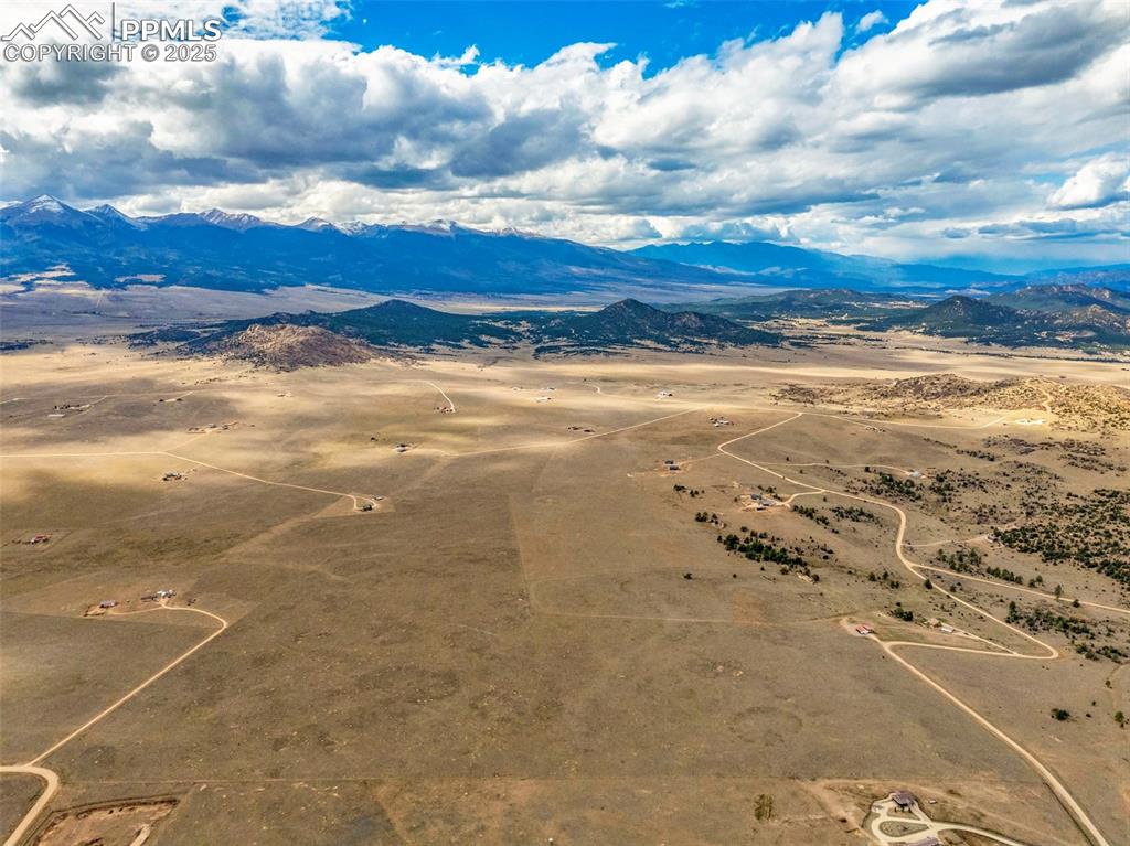 Image 13 of 14: View of mountain backdrop featuring rural landscape and a desert landscape