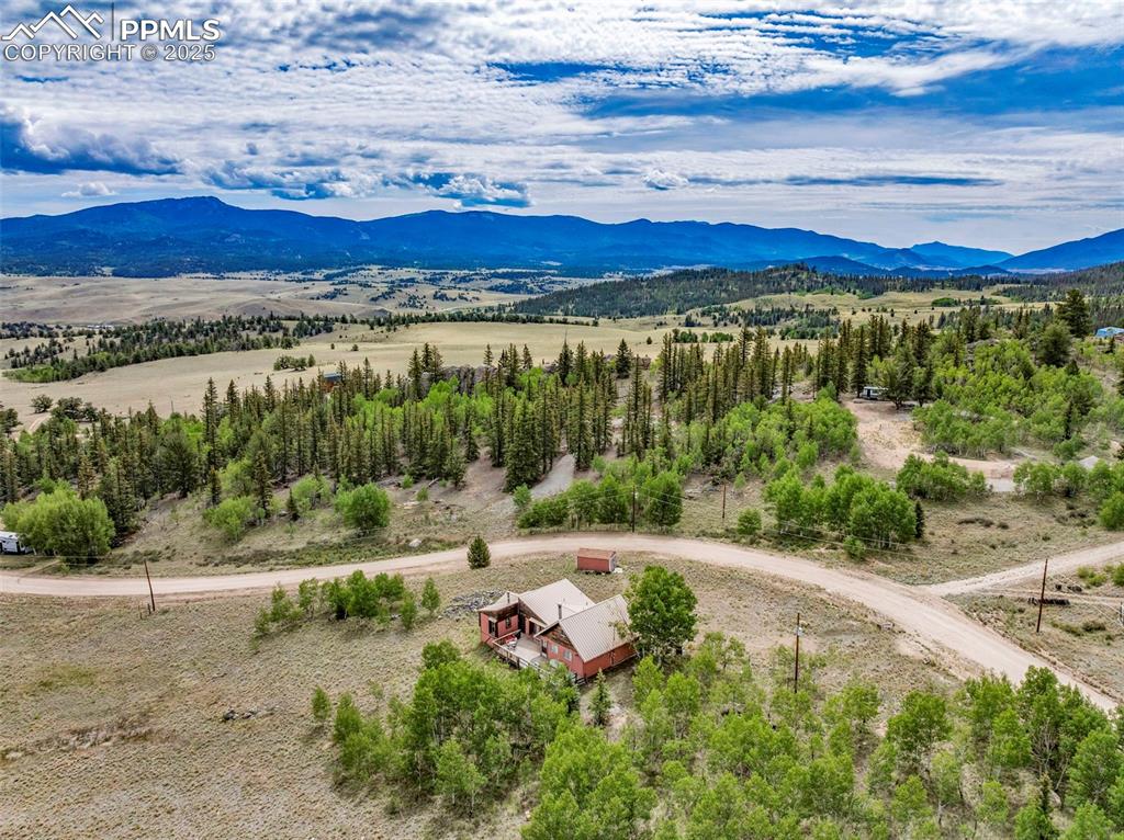Image 33 of 33: Drone / aerial view of mountains