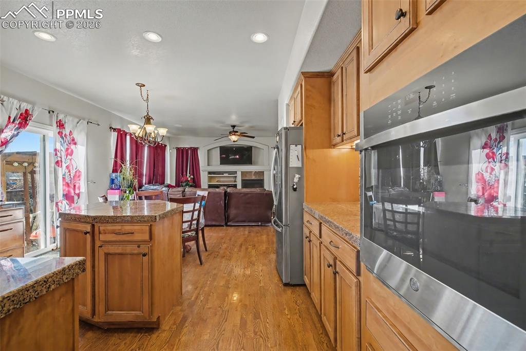 Image 15 of 49: Hardwood floors throughout main level