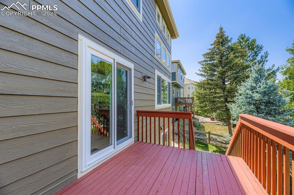 Image 23 of 32: View of wooden deck