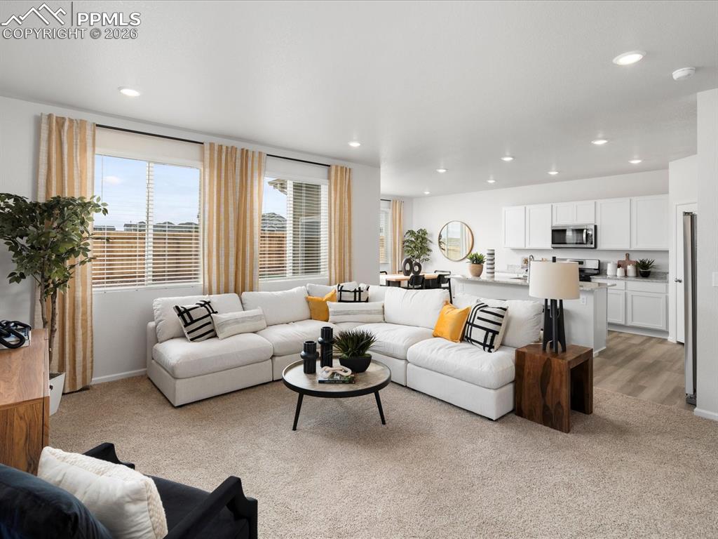 Image 2 of 28: This was a model home; any furniture is not included.