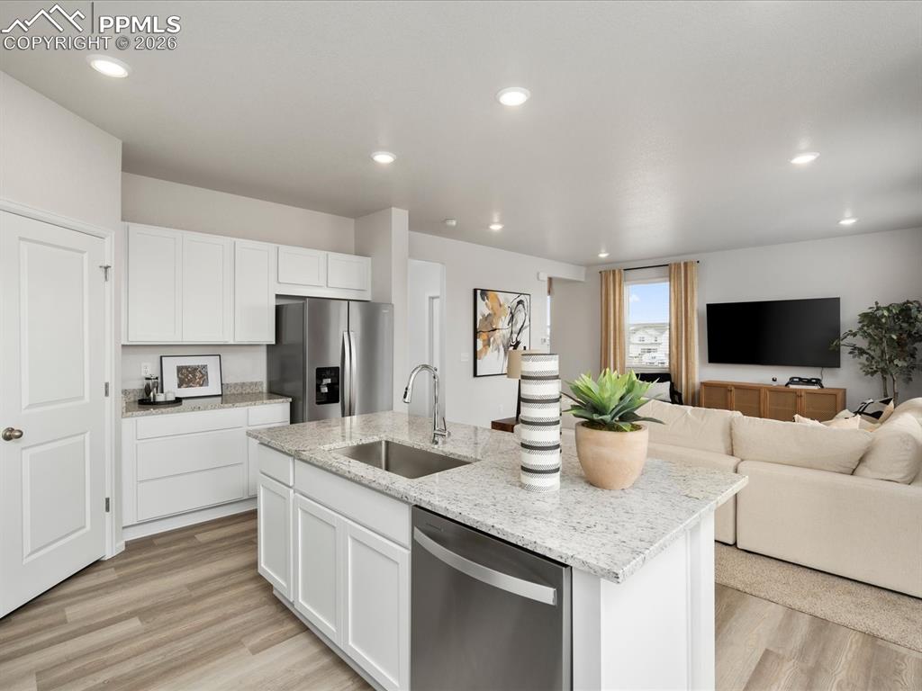 Image 9 of 28: This was a model home; any furniture is not included.