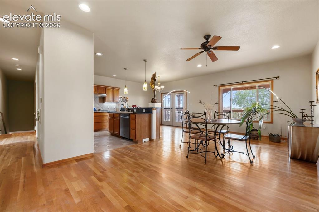 Image 10 of 50: Multiple ways to to arrange your upper living space. Down the hall to the