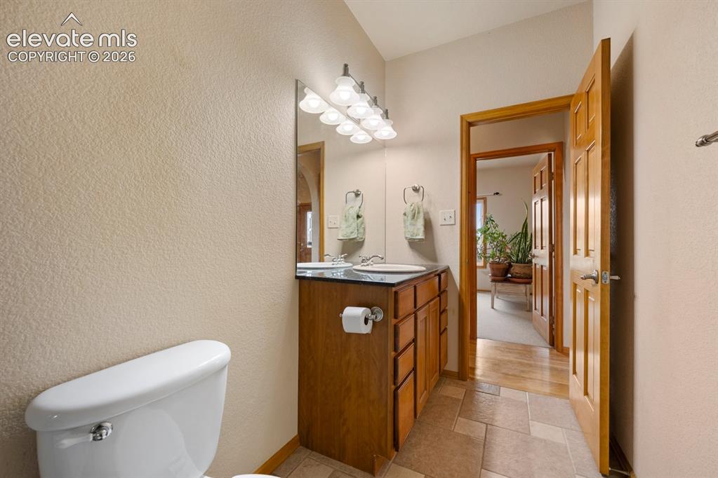 Image 28 of 50: Beautiful custom tile and granite.