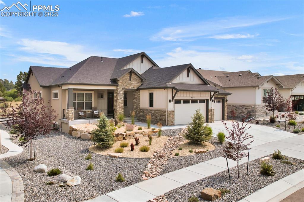 Caption: Front of Structure