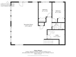 Image 38 of 39: Basement level floorplan