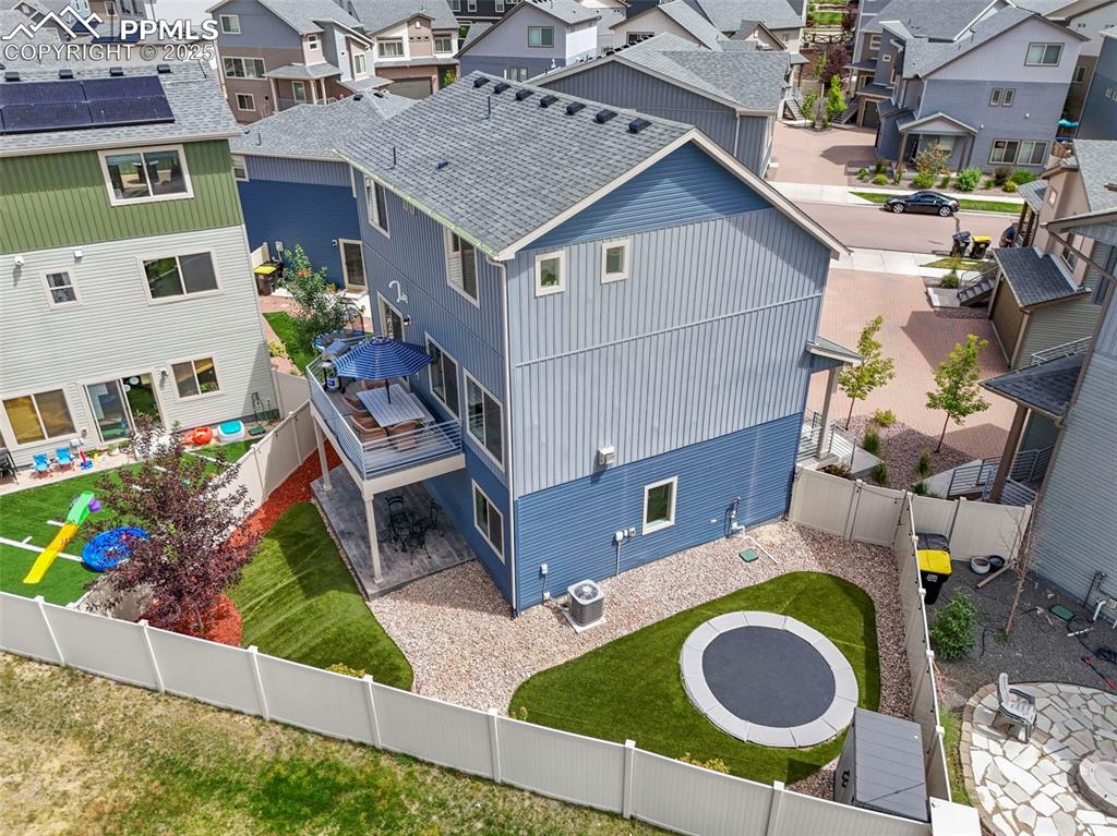 Image 38 of 44: Aerial view of residential area