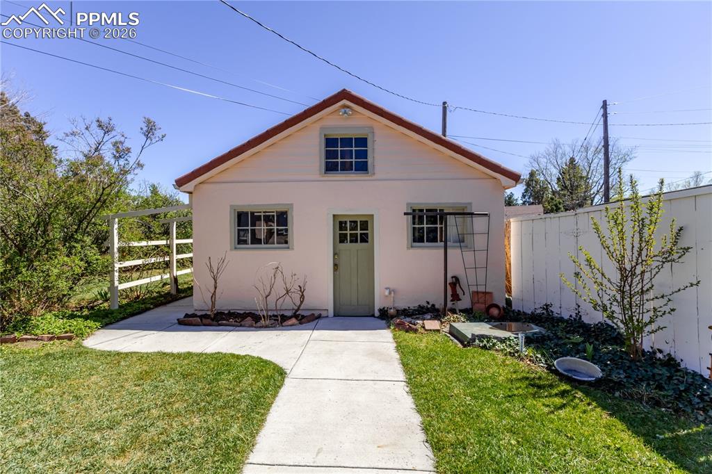 Image 37 of 42: Front of Structure