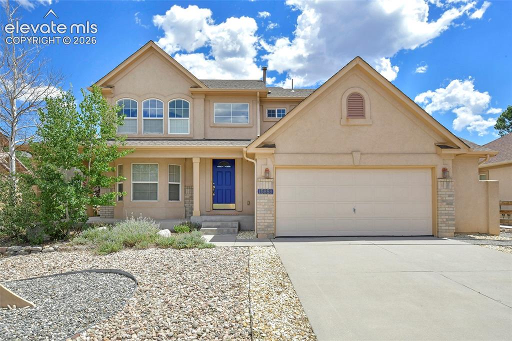 Image 1 of 34: VIEWS from this Beautiful Stucco and Stone Two Story!