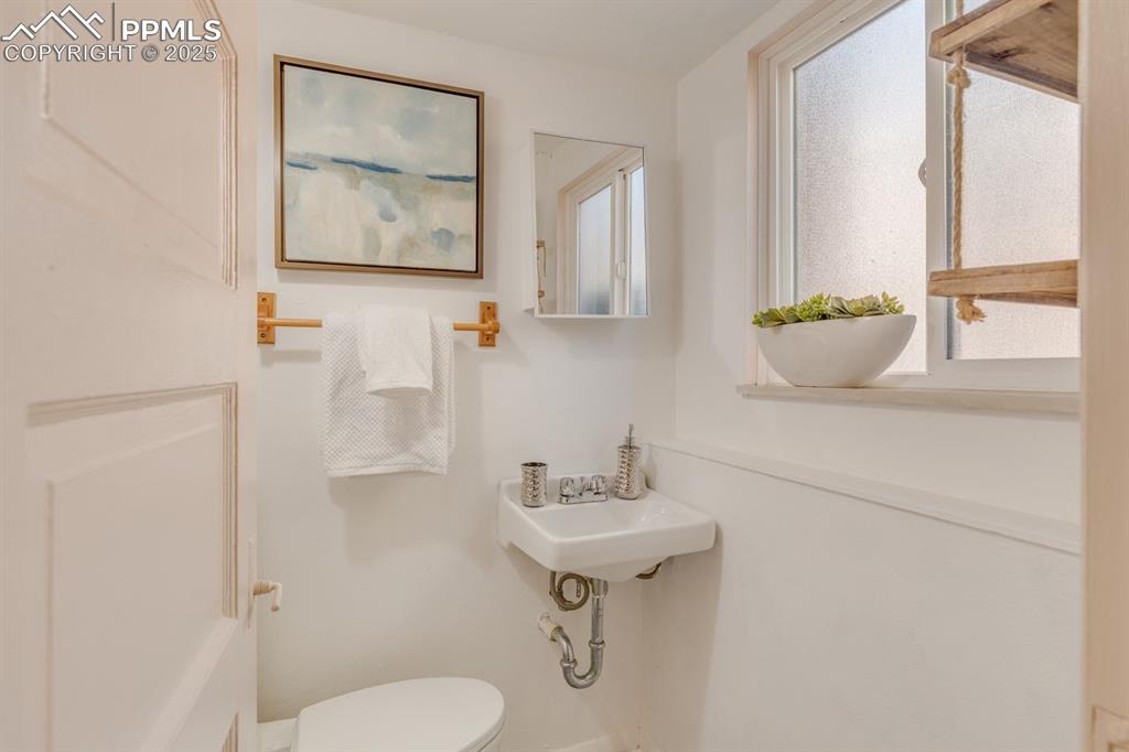 Image 9 of 47: Lower bathroom.