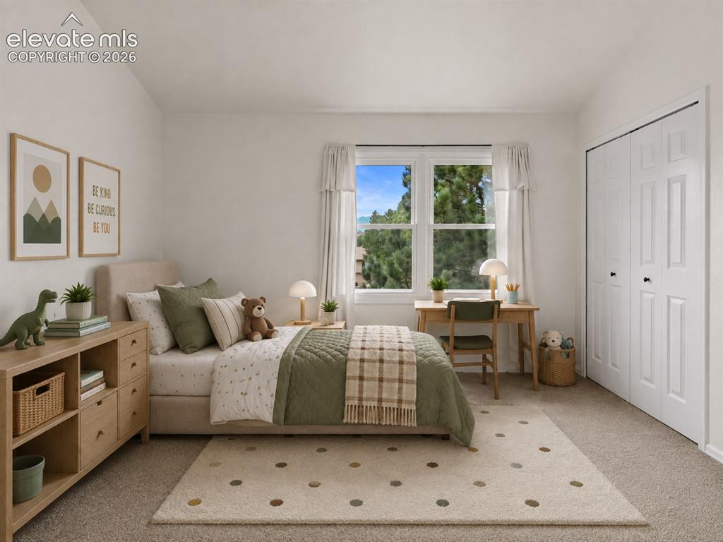 Image 15 of 43: Virtual Staged 2nd Upper Level bedroom