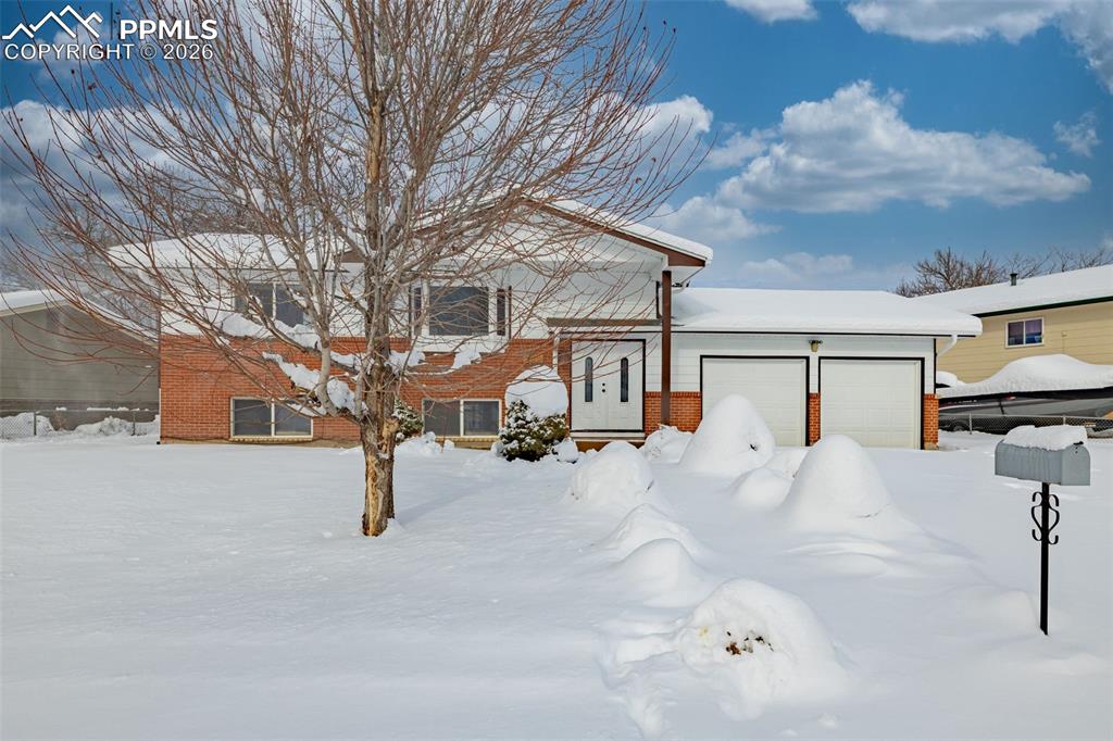 Caption: Front of Structure