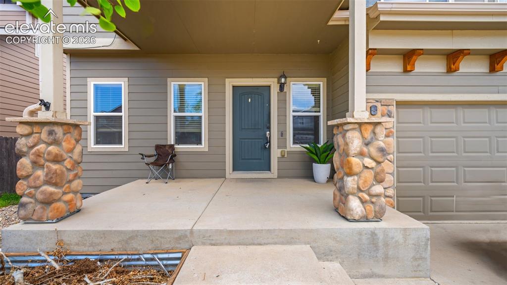 Image 3 of 41: Attractive Elevation with Covered Front Porch