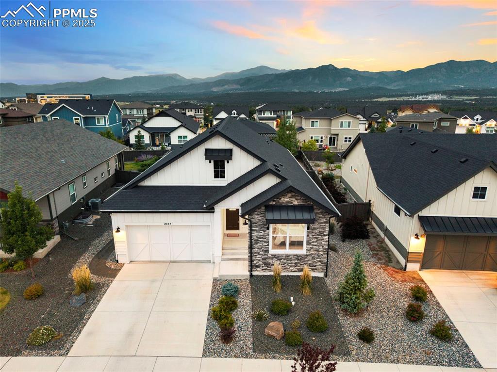 Caption: Rare Mountain Views From Inside The Home and In The Backyard!