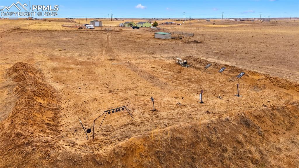 Image 32 of 43: Shooting range berm