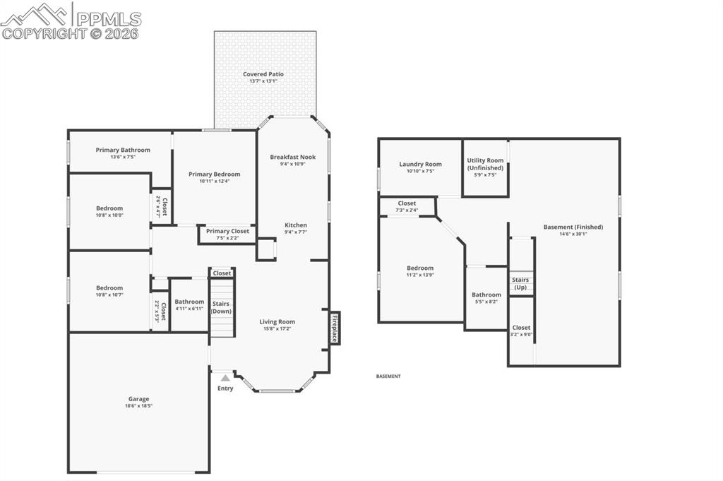 Image 29 of 31: Entire Home Floor Plan