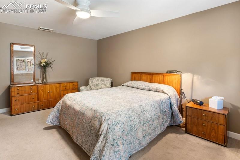 Image 18 of 47: Primary bedroom with walk in closet and private "SPA" bath