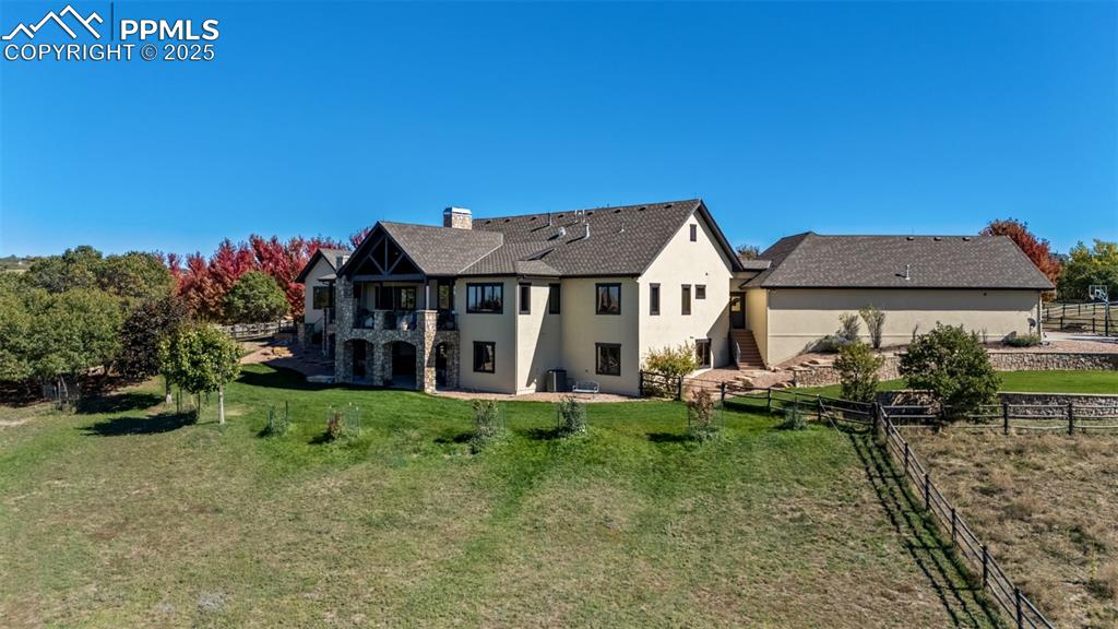 Image 49 of 50: View of the back showcases the home