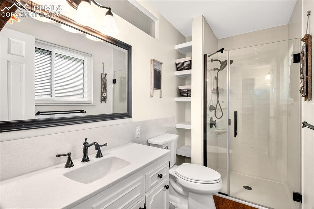 Image 15 of 39: Private Master Bath, Walk-In Shower