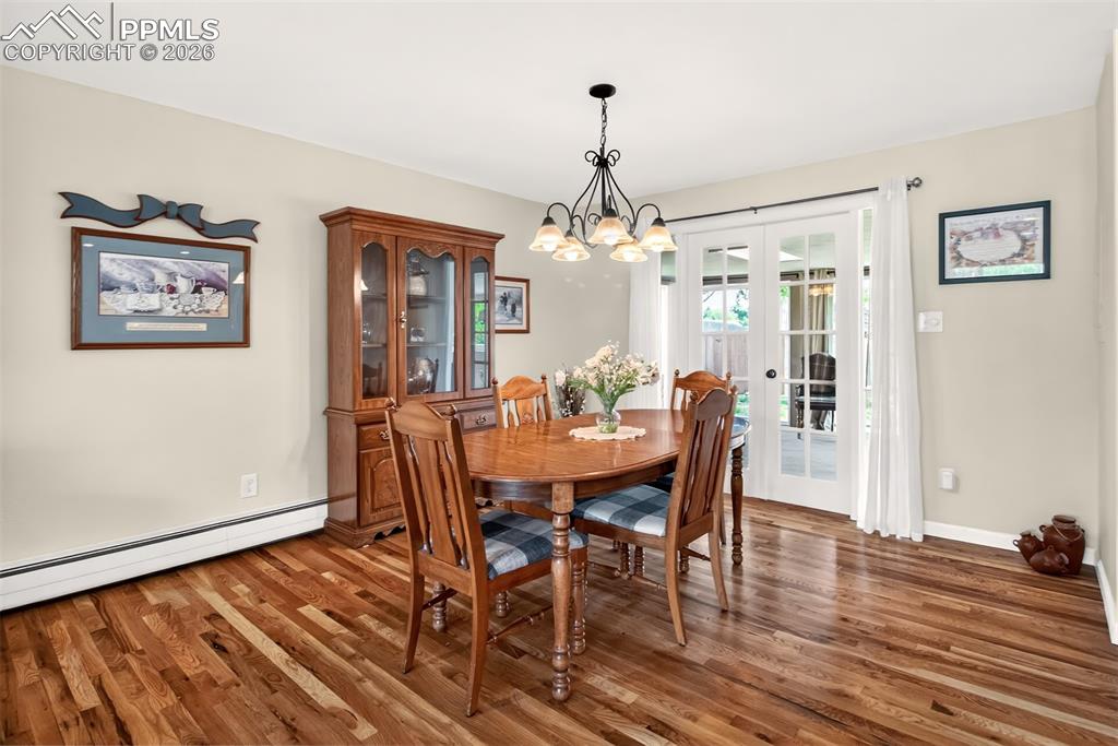 Image 7 of 39: Dining Area Walks Out To The Sunroom