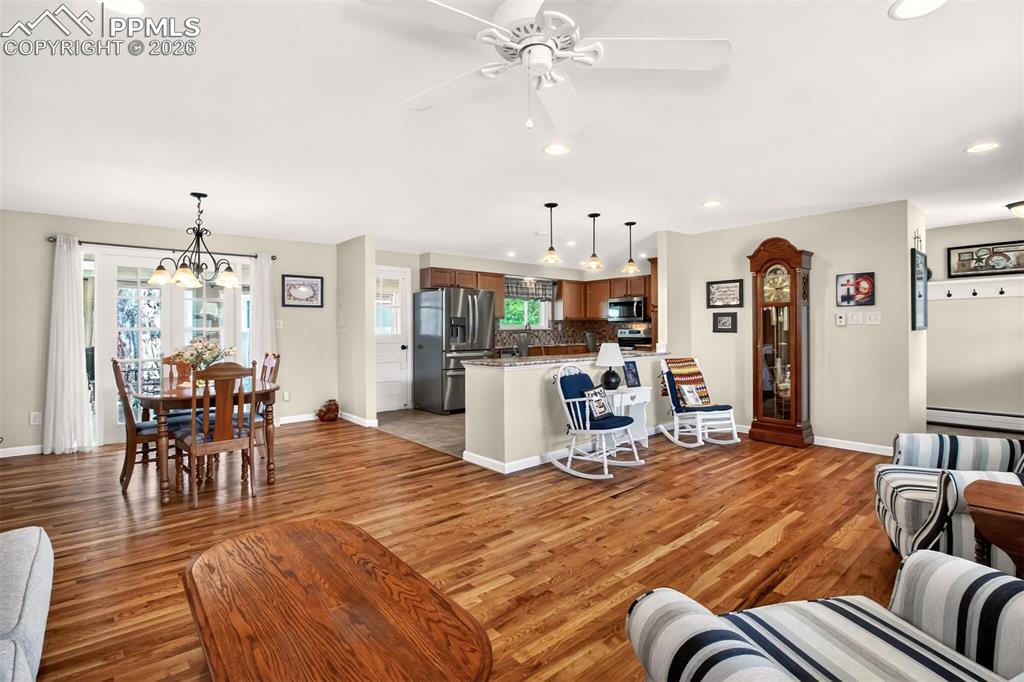 Image 9 of 39: Open and Bright, Newer Interior Paint Throughout