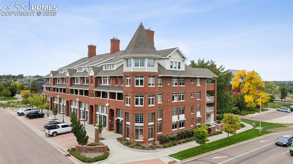 Caption: Front of Structure