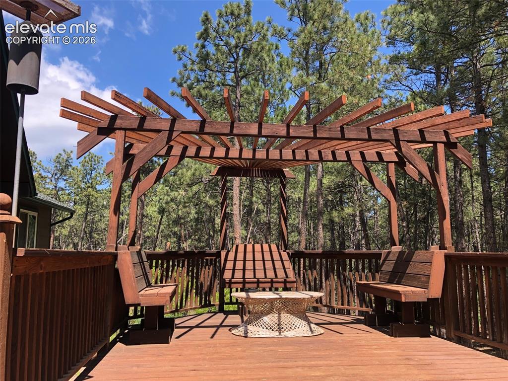 Image 35 of 50: Pergola area is 10 x 13
